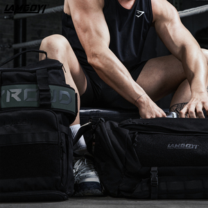 <span class=keywords><strong>Sac</strong></span> de sport LAMGOYI avec sacs à dos de voyage, sacs de sport imperméables personnalisés, sacs de sport tactiques de luxe, sacs de sport pour hommes - Product Image 3