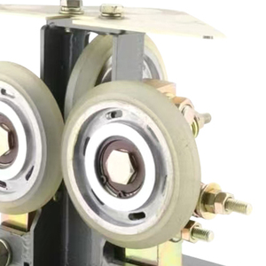 맞춤형 엘리베이터 캐빈 액세서리 가이드 시스템 125mm 롤러 가이드 레일 슈 엘리베이터 예비 부품 - Product Image 2