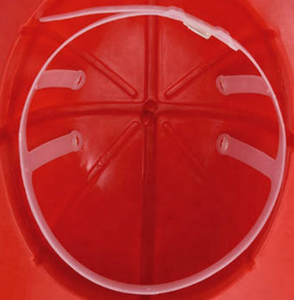 <span class=keywords><strong>Casque</strong></span> de <span class=keywords><strong>pompier</strong></span> pour enfants - Chapeau de chef des pompiers en plastique pour jeu d'imitation et déguisement - Product Image 5