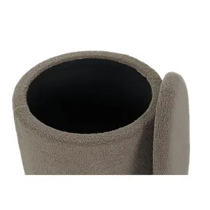 Juego de 2 Sillas Reposapiés de Poliéster y Madera 50x50x45 - Product Image 3