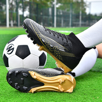 Service ODM Chaussures de football personnalisées avec logo pour hommes, chaussures de sport d'extérieur