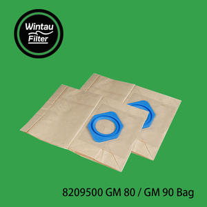 Sacs filtrants en papier pour <span class=keywords><strong>aspirateur</strong></span> biodégradables écologiques avec logo personnalisé, <span class=keywords><strong>pièces</strong></span> <span class=keywords><strong>détachées</strong></span> pour garage, voiture, camping-car, compatibles avec <span class=keywords><strong>Nilfisk</strong></span> 8209500 - Product Image 1