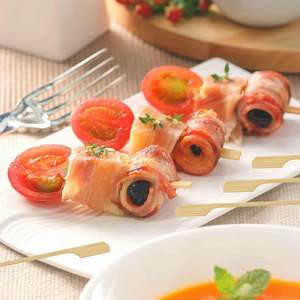 <span class=keywords><strong>Brochettes</strong></span> de bambou jetables en vrac pour <span class=keywords><strong>la</strong></span> nourriture de rue et les choix de cocktails de restauration rapide <span class=keywords><strong>brochettes</strong></span> - Product Image 6