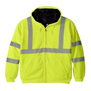 Gilet de sécurité réfléchissant personnalisé de haute qualité Construction haute visibilité jaune ANSI classe 2 EN 20471 certifié Logo personnalisé - Product Image 1