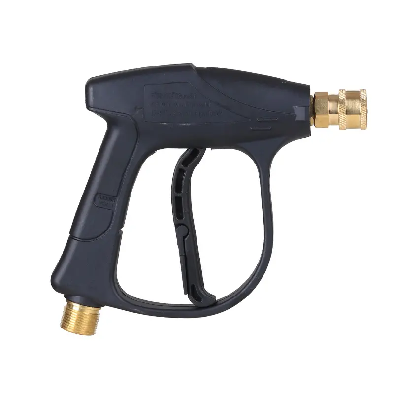 Pistol pencuci mobil, tekanan 1/4 "konektor cepat M22 benang metrik semprotan cuci mobil tongkat Lance pendek