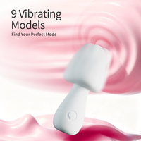 Mini vibromasseur AV Wand, 9 fréquences, étanche IPX6, silicone, rechargeable par USB, sans latex, garantie 1 an, jouet sexuel pour femmes