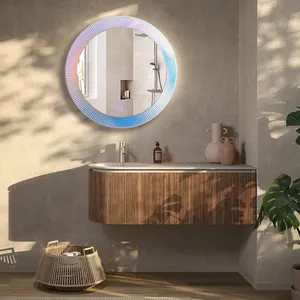 Round Smart Mirror Bathroom Smart Mirror Bathroom Led Make Up Mirror With Light