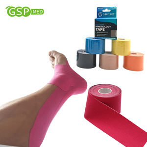 5*5 متر قطن قابل للتنفس OEM 70 جرام شريط عضلي مقاوم للماء حساس للعضلات لون مخصص رياضة Kinesiotape - Product Image 3