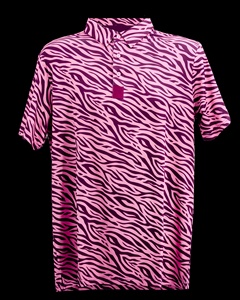 Camiseta de Golf Personalizada Sublimada de Gran Tamaño para Hombre, Tejida, Absorbente de Humedad, con Estampado Clásico de Camuflaje - Product Image 3