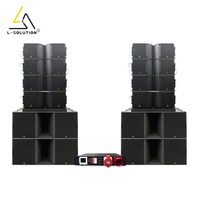 Altavoz Activo para Conciertos Big Line Array K212 con Doble Subwoofer KS28 de 12 Pulgadas