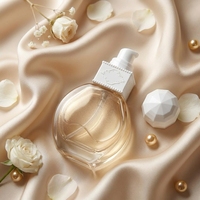 Flacon pompe de luxe en verre vide pour fond de teint et lotion, 50 ml, personnalisable, faible MOQ, pour soins de la peau et maquillage