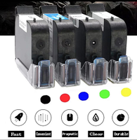 Imprimante portable TIJ pour la date d'expiration, machine de codage à jet d'encre portable à grand caractère, mini-imprimante mobile à écran couleur à solvant