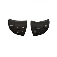 Tombol Sakelar Kontrol Volume Setir Kiri dan Kanan Berkualitas Tinggi 1 Pasang untuk Lexus ES350 2007 84250-33190-C0