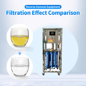 The 250LPH <b>RO</b> water treatment equipment can operate automatically and perform regular <b>filter</b> replacement. - Product Image 3
