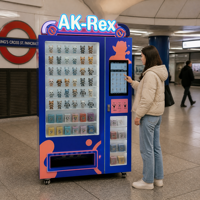 Distributeur automatique de marchandises personnalisées pour figurines et petits cadeaux de collection dans les magasins sans personnel