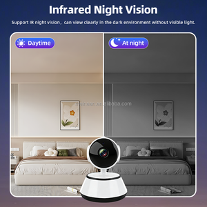 กล้องวงจรปิดไร้สาย OEM Full HD V380 Pro WiFi CCTV IP PTZ พร้อมระบบมองเห็นในเวลากลางคืน สำหรับบ้าน สำนักงาน ร้านค้า ระบบรักษาความปลอดภัยภายในอาคาร - Product Image 4