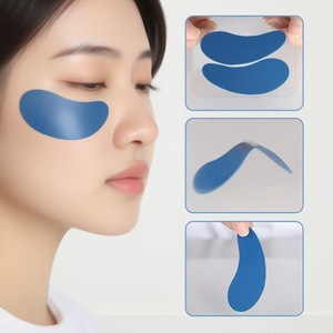 Patchs oculaires en gel de silicone OEM 63x72mm pour le soin des yeux, réduisent les poches et les ridules, soulagent la fatigue - Product Image 1