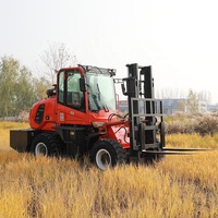 4x4 Allrad-Geländestapler für den Außeneinsatz – Kleiner Robuster All-Terrain-Gabelstapler zu Verkaufen