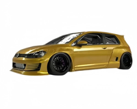 Kit carrosserie large Rocket pour Volkswagen Golf 7 / Golf GTI (avec lèvre avant, garde-boue et aileron arrière) Vente directe d'usine