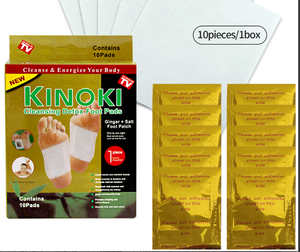 Patchs Détoxifiants Naturels aux Herbes pour les Pieds – Pour un Sommeil Amélioré et une Détoxification Corporelle Profonde - Product Image 1