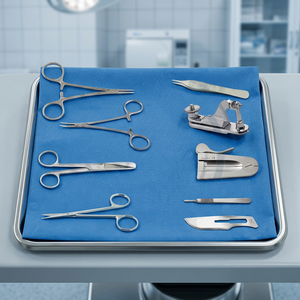 Ensemble chirurgical de classe I premium pour la chirurgie générale, certifié CE ISO13485, comprenant pinces manuelles, ciseaux, forceps et outils, garantie 1 an - Product Image 5