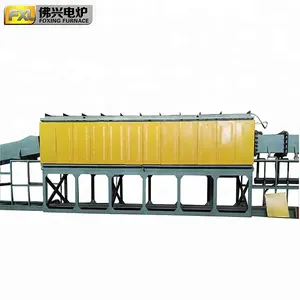 china conveyor tempering heat treatment induction muffle furnace for melting metal screws