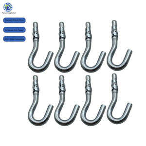 Gros <span class=keywords><strong>Crochet</strong></span> de <span class=keywords><strong>plafond</strong></span> en acier au carbone Expansion Béton Ancrage pour mur sec <span class=keywords><strong>Crochet</strong></span> ouvert - Product Image 4