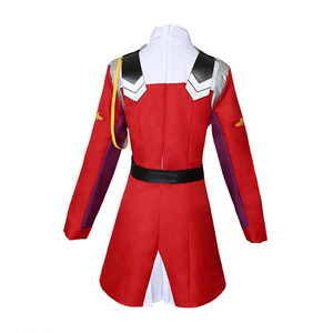 Disfraz de Cosplay de Zero Two, Anime <span class=keywords><strong>DARLING</strong></span> in the FRANXX, Vestido de Zero Two 02, Uniforme, Traje, Accesorios para la Cabeza, Disfraz de Halloween para Mujer - Product Image 5