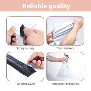 Tùy chỉnh Dày Trắng tự dính vận chuyển túi số lượng lớn CuộN vinted bưu kiện bao bì gói MILER gửi thư Túi - Product Image 6