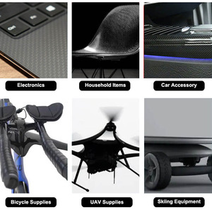 Nhà máy tùy chỉnh CNC cắt khác nhau hình sợi carbon Mô hình/sợi carbon cắt tấm - Product Image 3