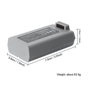 Batería para <span class=keywords><strong>DJI</strong></span> <span class=keywords><strong>Mini</strong></span> <span class=keywords><strong>2</strong></span> SE, Proporciona 31 Minutos <span class=keywords><strong>de</strong></span> <span class=keywords><strong>Tiempo</strong></span> <span class=keywords><strong>de</strong></span> <span class=keywords><strong>Vuelo</strong></span>, Nueva Batería <span class=keywords><strong>de</strong></span> <span class=keywords><strong>Vuelo</strong></span> Inteligente <span class=keywords><strong>Mini</strong></span> <span class=keywords><strong>2</strong></span> SE, Accesorios y Repuestos - Product Image 5
