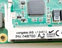Congatec AG L134812 046700 046607 046157 046105 Carte mère d'ordinateur industriel de 3.5 pouces avec 4 Go de RAM en stock