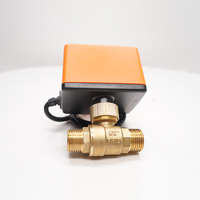 Winvall 220Volt HVAC Systems Actionneur Vanne à boisseau sphérique à filetage mâle Petite vanne à flotteur électrique marche/arrêt 2 voies Mini vanne à boisseau sphérique motorisée