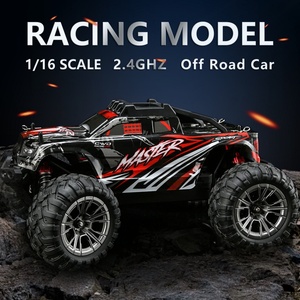 SJY-KF11 2.4G Véhicule tout-terrain RC à quatre roues motrices à l'échelle 1:16 avec moteur brossé 390, 30 km/h, résistant aux éclaboussures, pour drift et course - Product Image 2