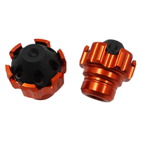 Protector de Horquilla CNC Universal de Aluminio para Moto, Anticaída, Antideslizante, para Scooter Eléctrico Modificado