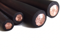 Câble de soudage en caoutchouc naturel flexible Galaxy Cable YH/YHF 300V 16mm 25mm 35mm 50mm H01N2-D norme VDE sans oxygène