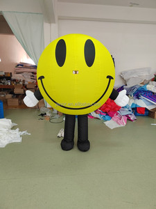 Trang Phục Đi Bộ Trang Phục Mặt Bơm Hơi Biểu Tượng Cảm Xúc Hoạt Hình Bơm Hơi Cho Cuộc Diễu Hành Sự Kiện - Product Image 2