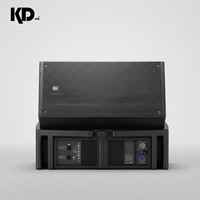 Sistema de Altavoces de Línea de Dos Vías Activos HDL-20A Dual de 10 Pulgadas, 700W RMS, Aleación de Neodimio y Titanio, 4 Canales XLR