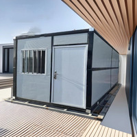 Maisons conteneurs mobiles personnalisables à assembler rapidement, bureaux préfabriqués, maisons conteneurs démontables en kit