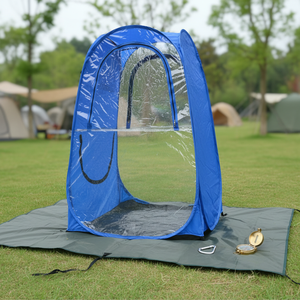 Invernadero Plegable Nuevo, Cuarto Cálido, Mini Invernadero para Flores, Cobertizo para Flores, Cubierta de Jardín Plegable de PVC, Carpa Transparente para Pesca al Aire Libre - Product Image 1