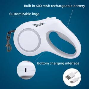 Ingrosso guinzaglio per animali domestici con LED in Streaming colorato al guinzaglio per cani ricaricabile - Product Image 4