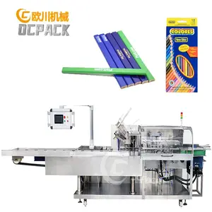 Giá thấp trẻ em màu bút chì trường hợp Box gấp máy đóng gói