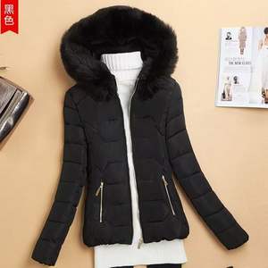 Nuovo <span class=keywords><strong>Cappotto</strong></span> Invernale da Donna Giacca Imbottita con Cappuccio Capispalla Casual Caldi Parka da Ragazza con Collo di <span class=keywords><strong>Pelliccia</strong></span> - Product Image 4