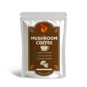 Factory Wholesale Natural Dietary <b>Supplements</b> Powder with Sodium Mushroom Blend Food Grade Focus Support Mushroom Coffee Powder - Product Image 1
