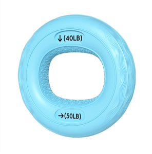 Anneau <span class=keywords><strong>de</strong></span> préhension en silicone haute élasticité, conception double résistance, entraîneur <span class=keywords><strong>de</strong></span> main pour athlètes, musiciens, dactylographes, soin des mains et <span class=keywords><strong>exercices</strong></span> - Product Image 3