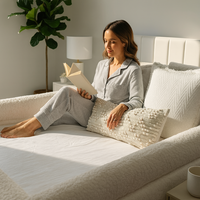 Parure de draps de luxe de dernière génération, bordée, 3 à 8 pièces, en coton égyptien, taille king, literie haut de gamme