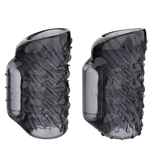 Anneau vibrant de retardement Wolf Tooth pour homme, anneau de rétraction du prépuce, jouet sexuel de résonance pour couple, produits pour adultes - Product Image 1