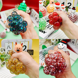 Christmas Stress Balls Squishy Squeeze Fidget Toys for Boys and Girls for Stocking Stuffers - Product Image 2