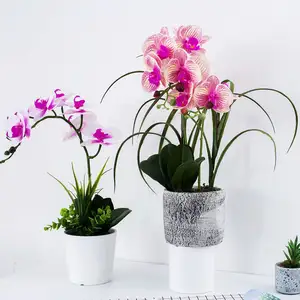 An artificial butterfly orchid used for home decoration and setting