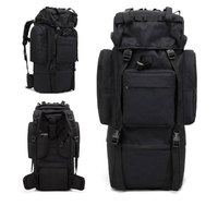 Sac à dos tactique de grande capacité et robuste pour le camping en plein air, la randonnée, multifonctionnel, imperméable, avec compartiment pour ordinateur portable